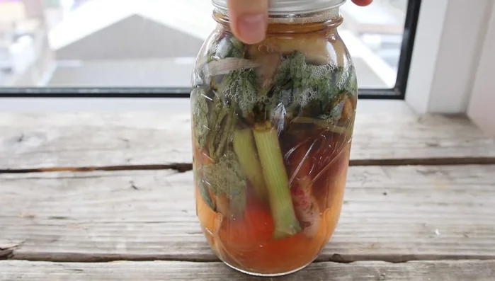 Refrigerate for 1-2 weeks to allow flavors to develop further.