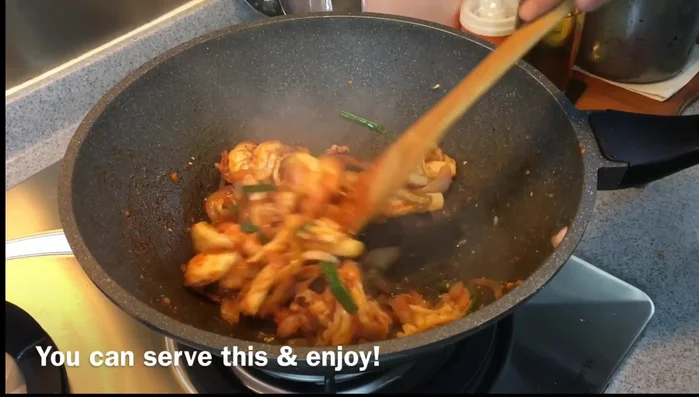 Serve hot.
