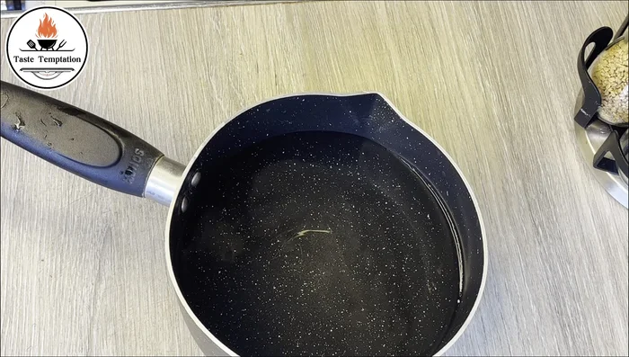 Boil chopped potatoes in water for 15 minutes.