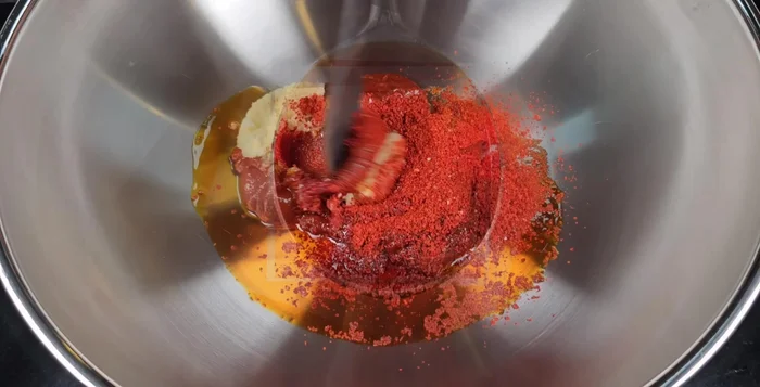 Stir-fry over medium-low heat for about 2 minutes, ensuring it doesn't stick.