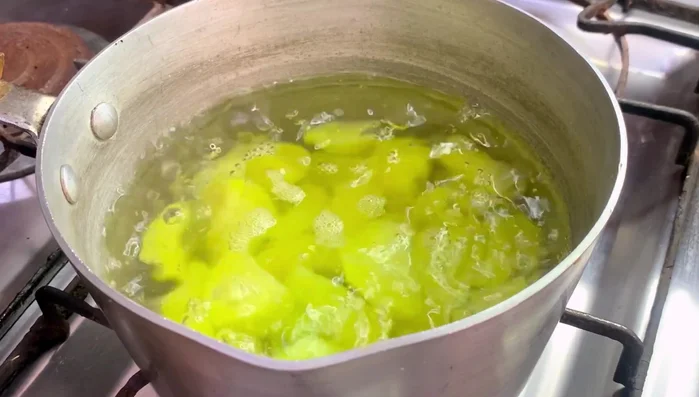 Boil 3 medium-sized potatoes in plain water until tender.