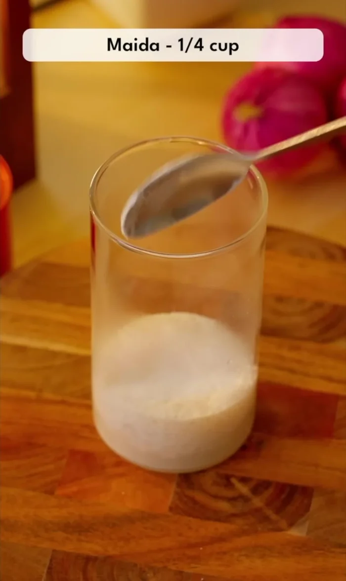 Prepare the batter: Add salt and flour to the activated yeast mixture. Gradually add water until you have a slightly stretchy batter. Let it ferment for 30 minutes.