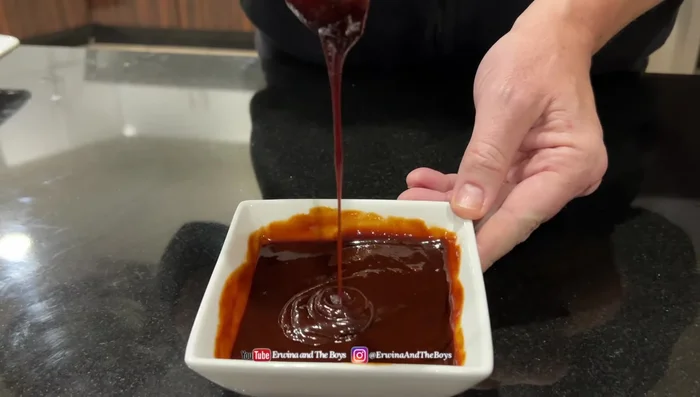 Chop half a white onion for added crunch and sweetness to the sauce.