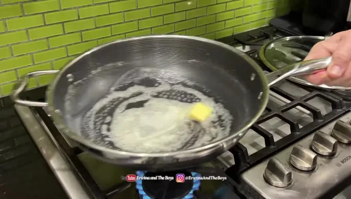 Heat a pan over medium heat. Add butter and once melted, add the smooth paste. Cook for 3-5 minutes, or until fragrant.