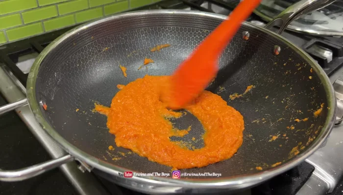 Add the chopped onion and cook for another 2 minutes.