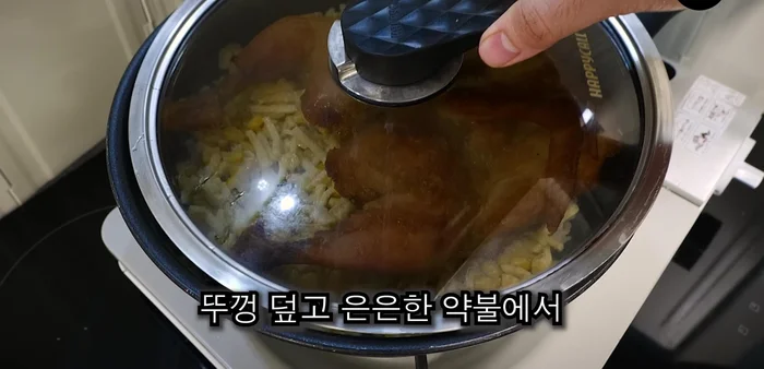 Cook in the air fryer on low heat until the cheese melts.