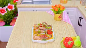 Miniature Korean Spicy Stir-Fried Octopus: A Delicious Seafood Recipe