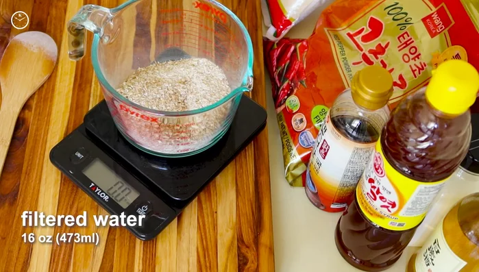 Combine sprouted barley malt and water. Mix well, cover, and let stand for at least 4 hours at room temperature away from sunlight. Overnight refrigeration is fine.