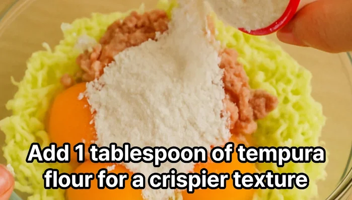 Add 1 tablespoon of frying powder for a crispier texture.