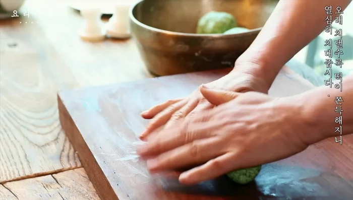 Beat the dough vigorously for a chewier texture.