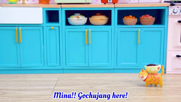 Add Gochujang (if available).