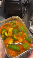 Crispy Korean Cucumber Kimchi Recipe (Oi Sobagi)
