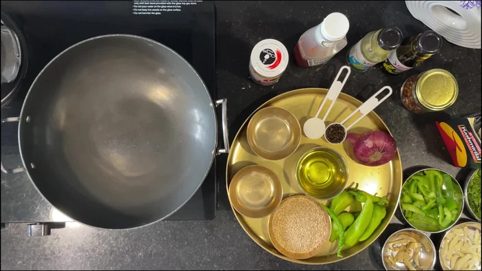 Prepare the dough for Korean rice cakes using the rice flour, adding hot water gradually until a soft, non-sticky dough forms. Add a little salt to taste.