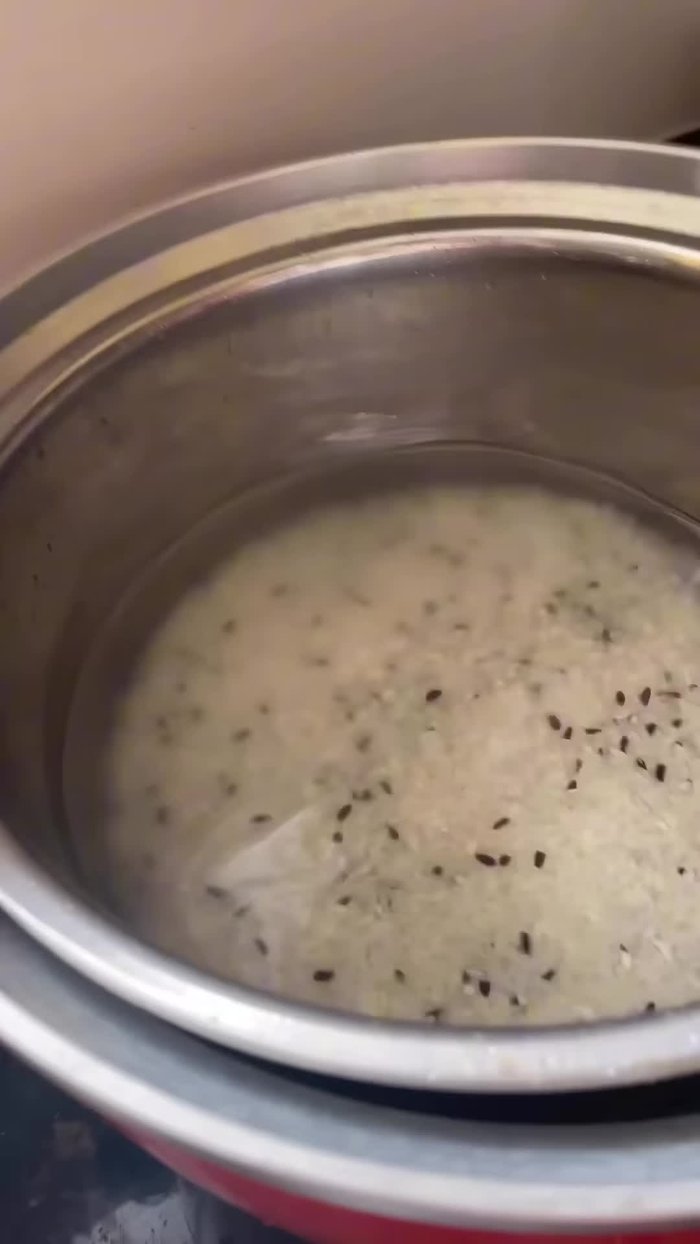 Simmer the stew until flavors meld.