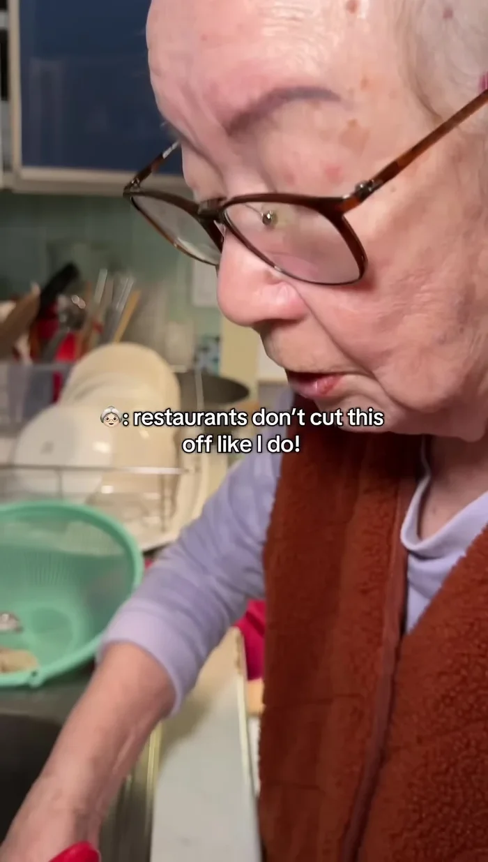Cut off any small, inedible appendages from the crab.