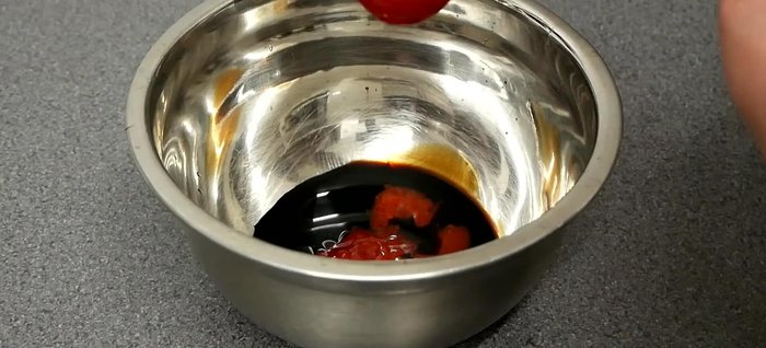 Prepare spicy Korean sauce: Combine dark soy sauce, light soy sauce, chili sauce, vinegar, sesame oil, pepper flakes, garlic & onion powder, white pepper, and sugar. Mix well.