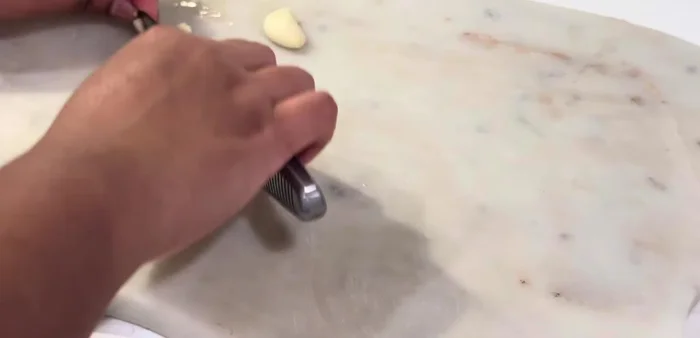 Prepare the ingredients: Chop onions, green onions, mushrooms, and zucchini.