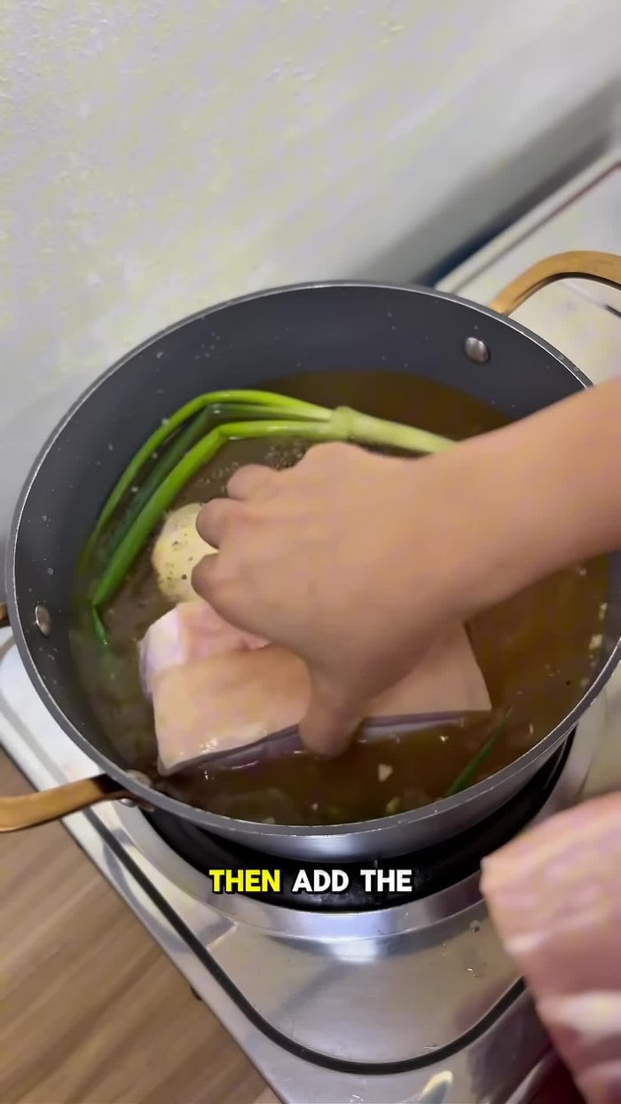 Boil everything on low heat for 45 minutes.