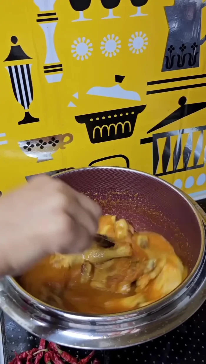 Add water to the pot. Bring to a boil and then reduce heat to simmer.
