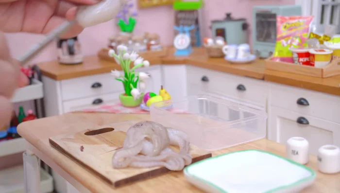 Prepare the octopus.