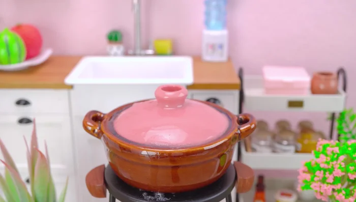 Cook rice.