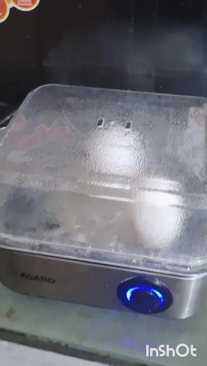 Boil eggs.