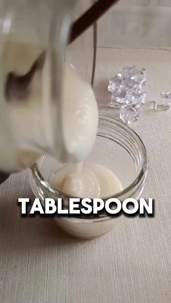 Add 1 tsp of honey to the rice paste.