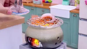Spicy Blue Octopus with Samyang Noodles: A Korean Street Food Delight