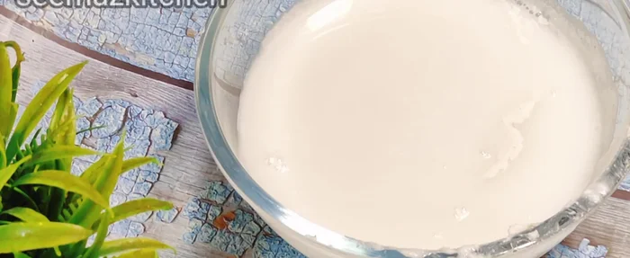 Add more water to the paste to create a slightly liquid batter.