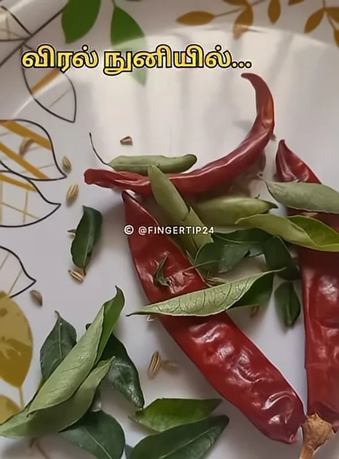 Prepare the spicy sauce: Grind anise, chili, coriander, curry leaves (1-2), garlic, and pepper in a mixer.