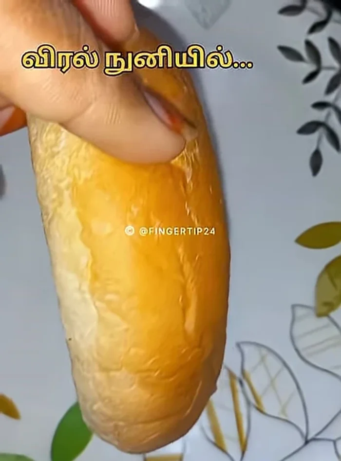 Apply the creamy sauce generously to both the inside and outside of the bread.