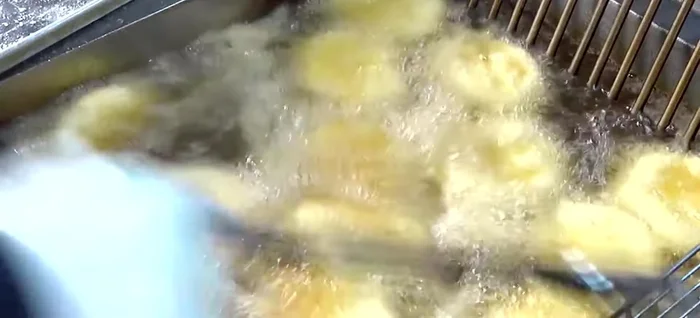 Carefully fry the Yak Croquettes until golden brown and crispy. Remove and drain on paper towels.